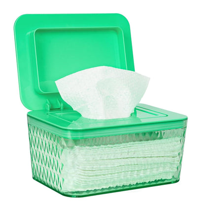 Wipes Dispenser, One-Handed Operation Wipe Holder for Baby & Adult, Seal-Designed Wipes Container for Bathroom Keep Diaper Wipes Fresh New Era Fashion LLc