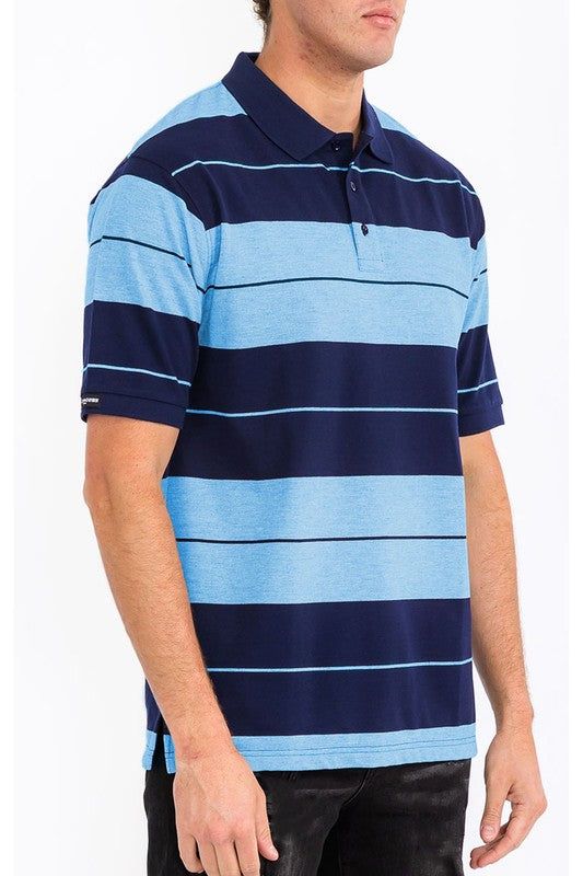 Old School Pique Polo Shirt New Era Fashion LLc