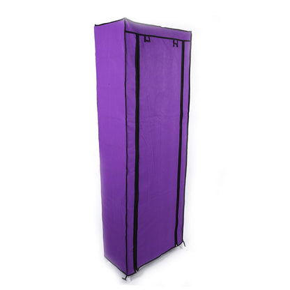 Room-saving 10-Layers 9 Lattices Non-woven Fabric Shoe Rack Black New Era Fashion LLc