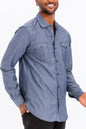 Weiv Men's Casual Long Sleeve Shirts New Era Fashion LLc