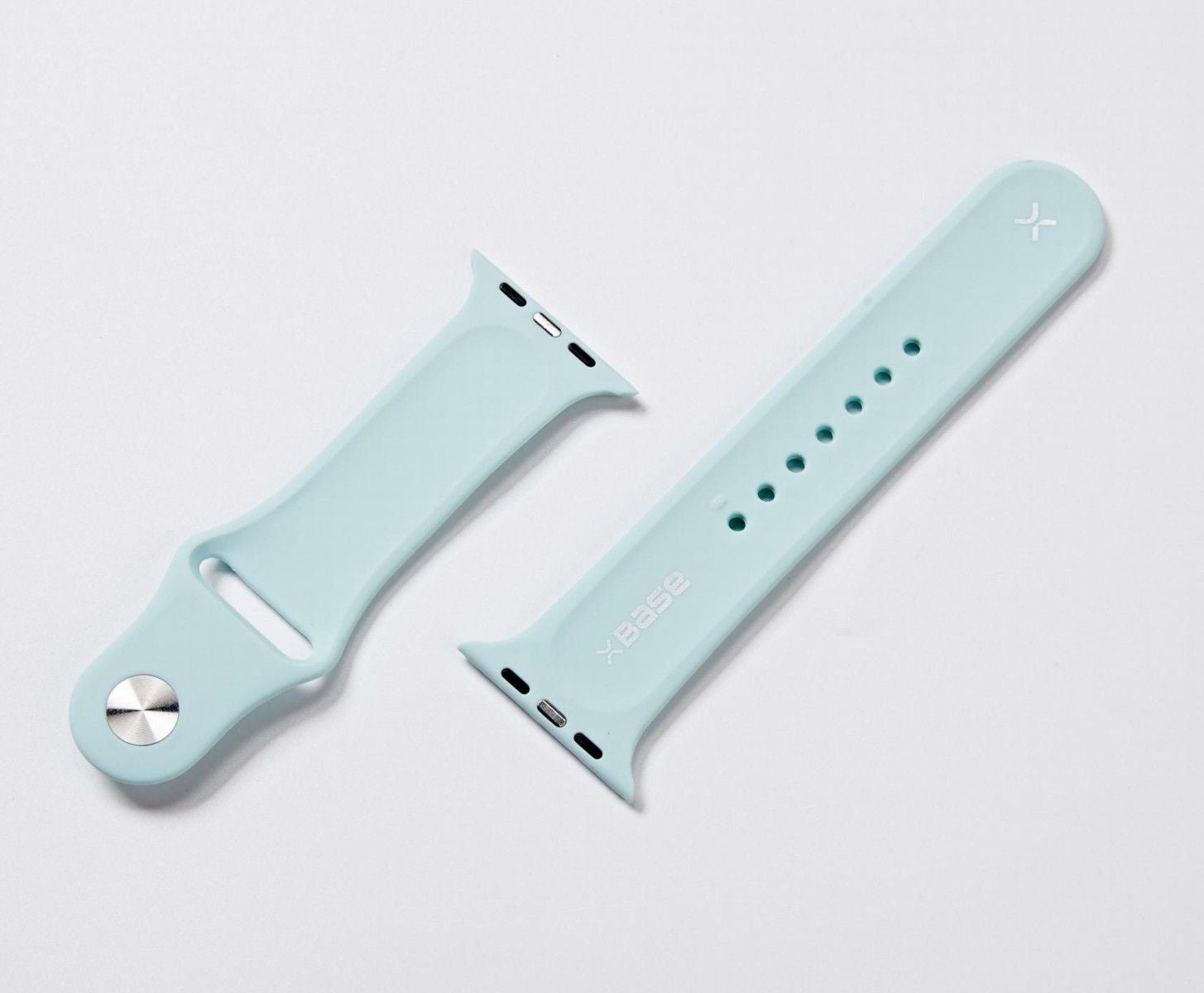 White Silicone Watch Band Made for Apple Watch - Large (42/44/45/49mm) New Era Fashion LLc