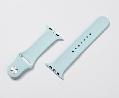 White Silicone Watch Band Made for Apple Watch - Large (42/44/45/49mm) New Era Fashion LLc