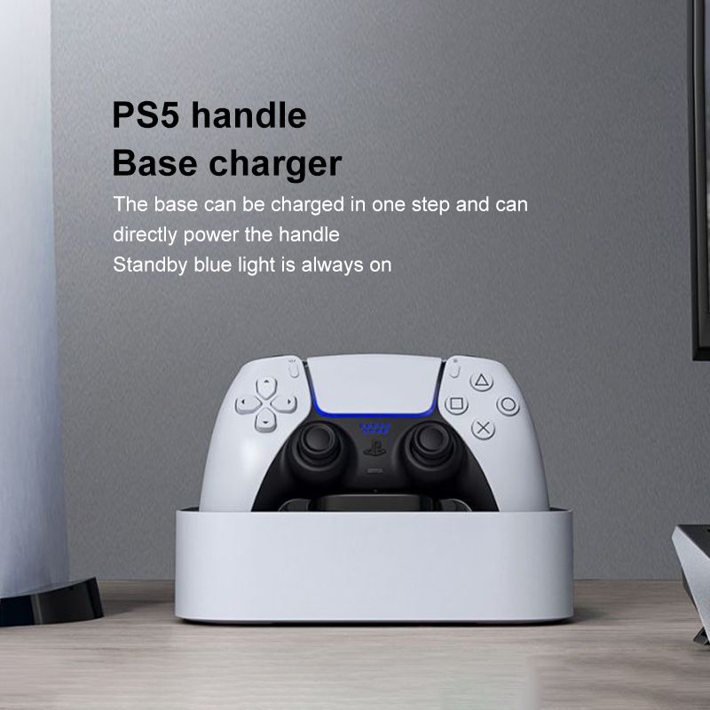For PS5 Handle Dock Controller Charging Station Dual USB Charger For Sony PlayStation 5 Gamepad Charging Dock Joystick Charger New Era Fashion LLc