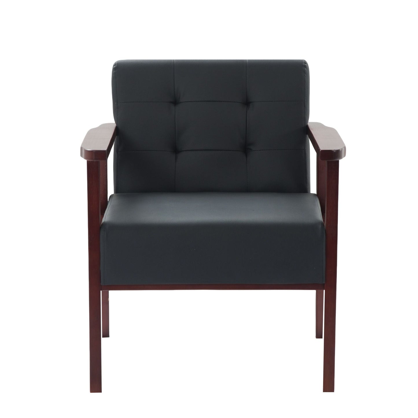 Wood Frame Accent Armchair New Era Fashion LLc
