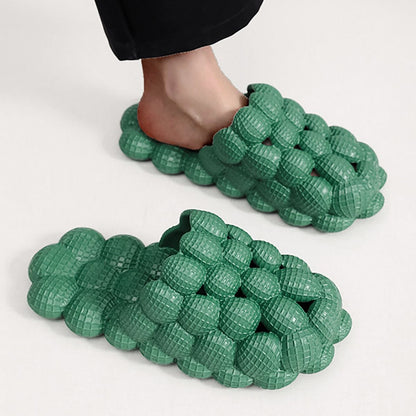 Women's Solid Ultra Cushioned Bubble Slides; Bubble Slippers New Era Fashion LLc