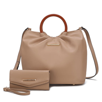 MKF Collection Leilani Vegan Leather Tote Bag with Wallet by Mia k New Era Fashion LLc