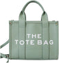 Roecytu PU Tote Bag for Women Simple Large-capacity Tote Bag Crossbody Tote Bag Messenger bag Handbag Zipper Fashion Tote Bag New Era Fashion LLc