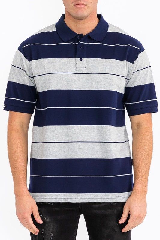 Old School Pique Polo Shirt New Era Fashion LLc