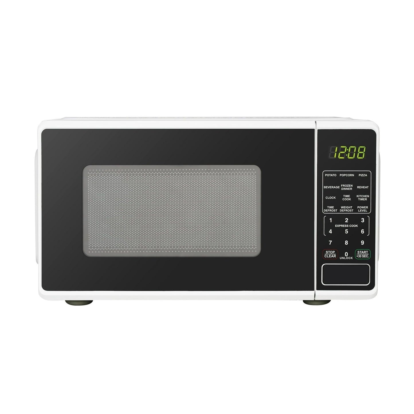 0.7 Cu ft Countertop Microwave Oven, 700 Watts, White New Era Fashion LLc