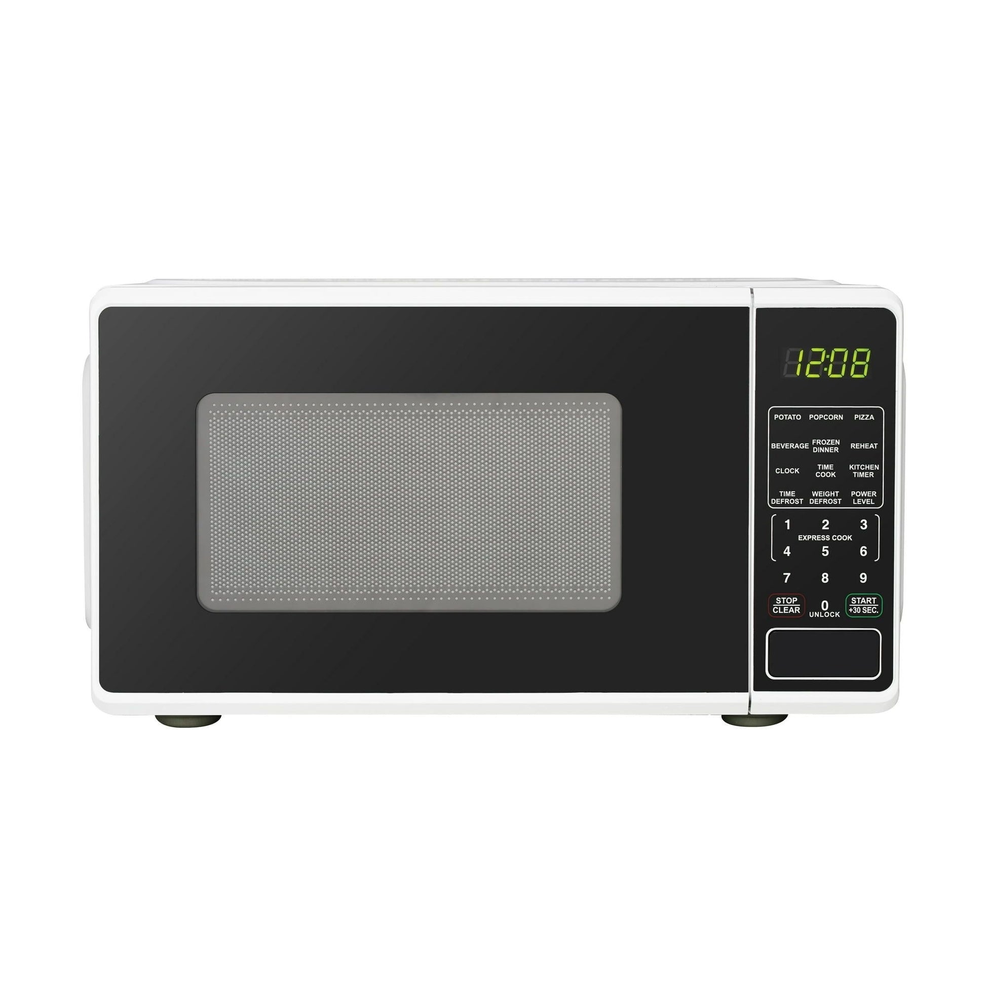 0.7 Cu ft Countertop Microwave Oven, 700 Watts, White New Era Fashion LLc
