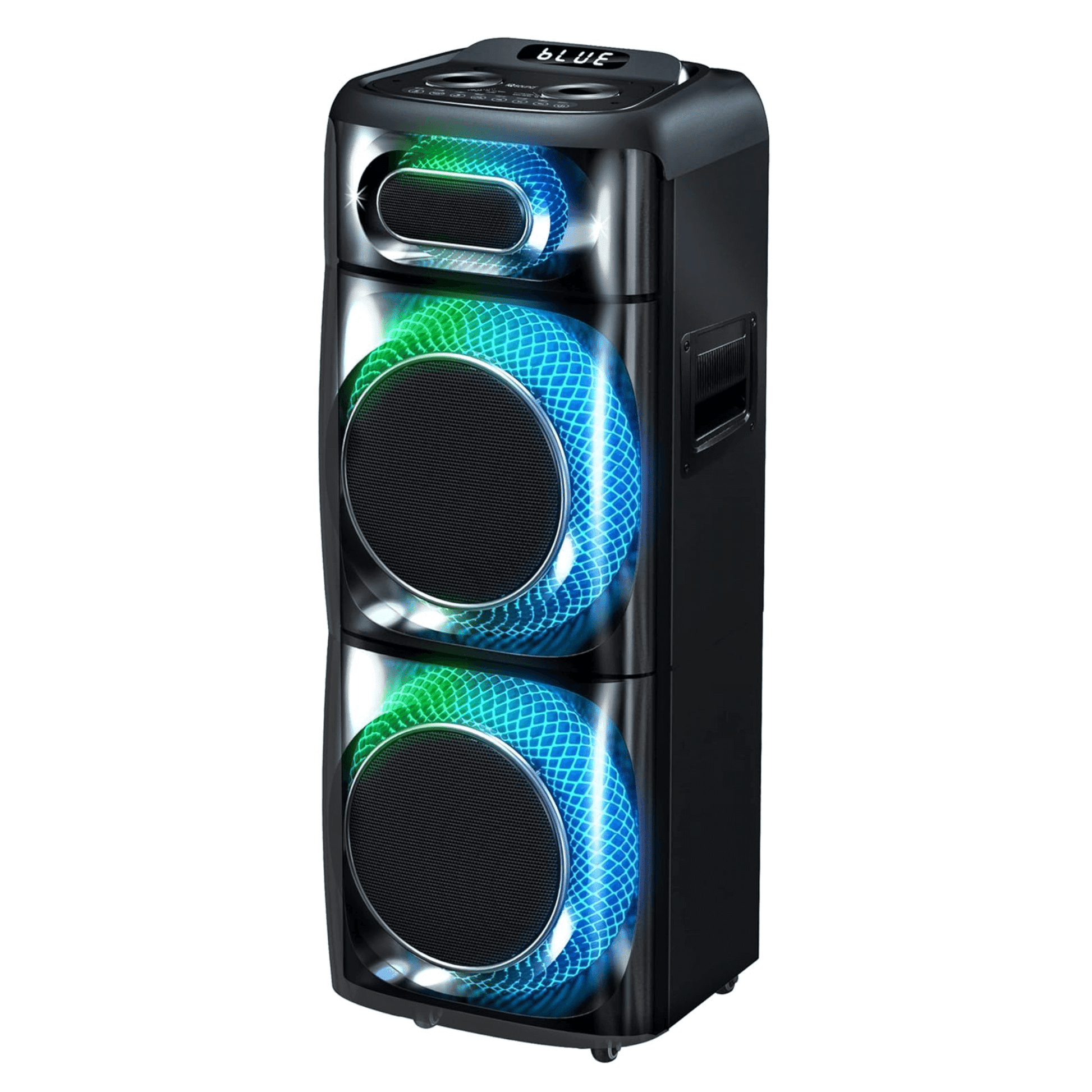 IQ Sound TorusFLEX 2x10-Inch Portable Bluetooth DJ Speaker New Era Fashion LLc