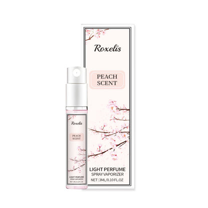 Roxelis Peach Perfume Spray Fresh Fruit Lasting Fragrance Light Elegant Fresh Fruit Fragrance Charm Perfume Spray New Era Fashion LLc