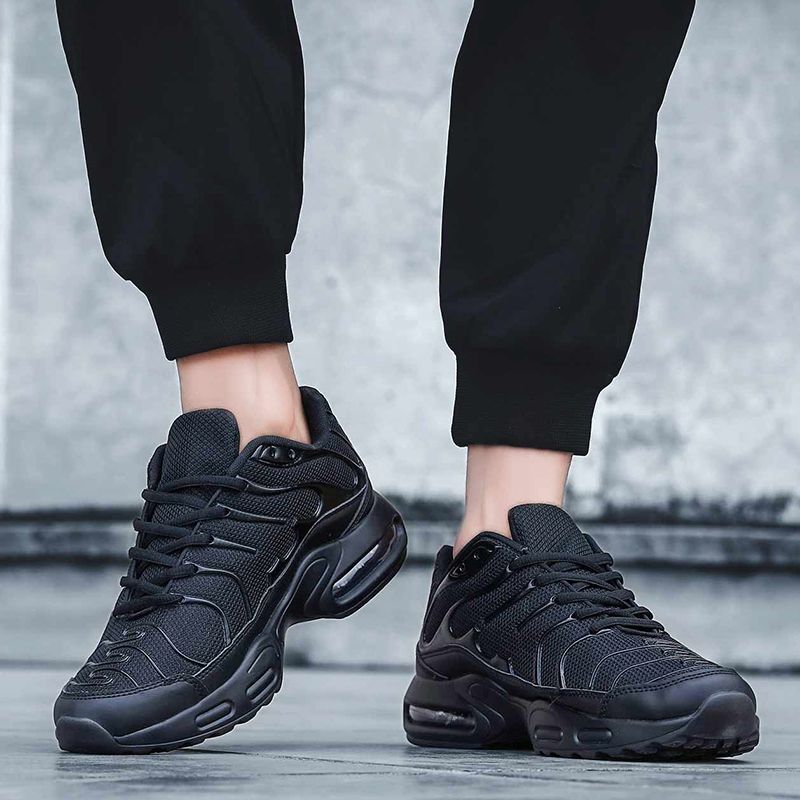 Men's shoes spring and autumn new all-palm air cushion running sneakers all-match trend men's platform casual shoes New Era Fashion LLc