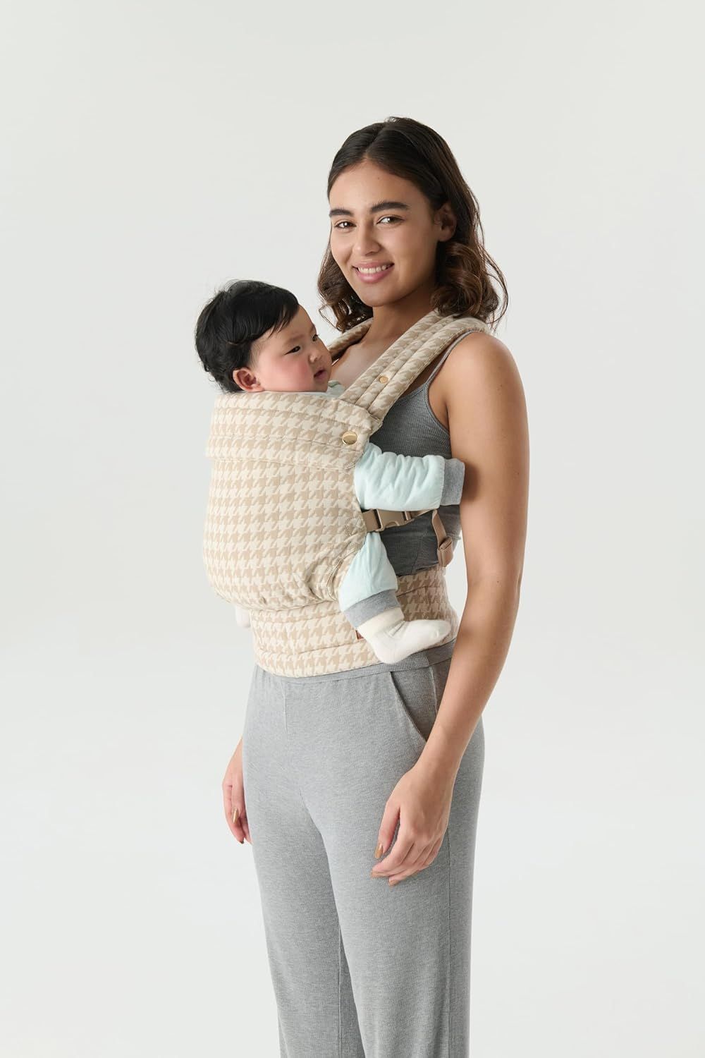 Ergonomic Baby Carrier Newborn to Toddler, Lightweight & Breathable Cotton Infant Carrier for Hands Free Comfort New Era Fashion LLc