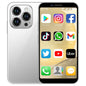 Gift For Kids 4G i16 Mini Smartphone, 3+64 GB Small Unlocked Smartphone, 3.5HD Screen Facial Recognition, 2600mAh Battery, Pocket Phone New Era Fashion LLc