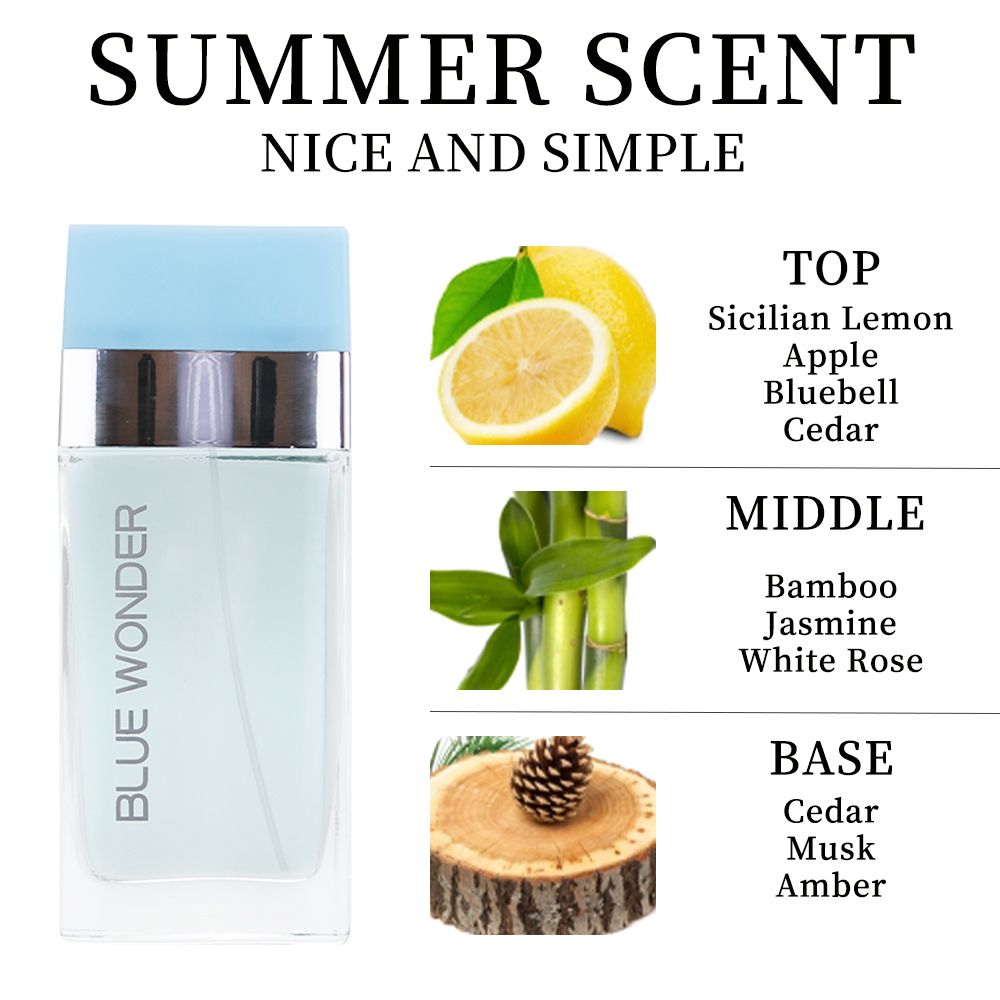 3, 4fl, oz Women'S Eau De Parfuma Spray, with Sicilian Lemon, Bluebell and Cedar, Perfect for Dating, Daily Life, Parties, Gift Giving , Gift Perfume | Elegant Perfume | Longlasting Fragrance New Era Fashion LLc