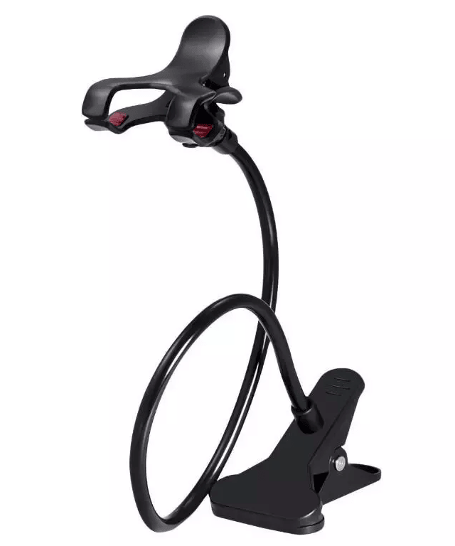 Universal Lazy Mobile Phone Gooseneck Stand Holder Flexible Bed Desk Table Clip New Era Fashion LLc