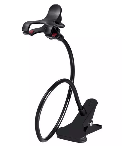Universal Lazy Mobile Phone Gooseneck Stand Holder Flexible Bed Desk Table Clip New Era Fashion LLc