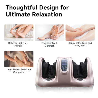 Premium Foot Massager with Remote Control – Deep Kneading and Rolling Massage for Feet, Ankles, Calves, and Legs – Pain Relief & Circulation Boost, Perfect Gift for Men, Women, Parents New Era Fashion LLc