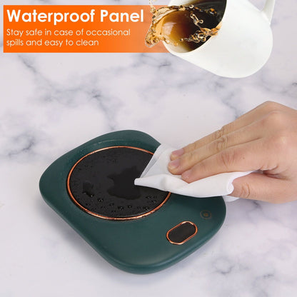 Electric Coffee Mug Warmer for Desk Auto Shut off USB Tea Milk Beverage Cup Heater Heating Plate for Office Home 3 Temperature Setting New Era Fashion LLc