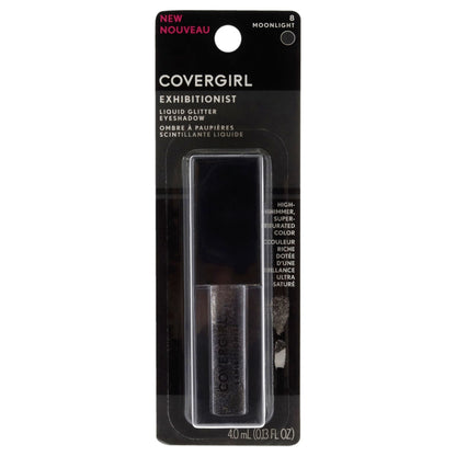 Exhibitionist Liquid Glitter Eyeshadow - 8 Moonlight by CoverGirl for Women - 0.13 oz Eye Shadow New Era Fashion LLc