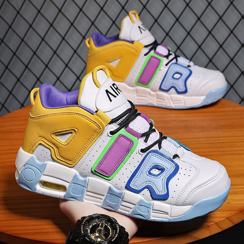 New men's and women's trend fashion personality basketball sneakers fashion match men's sneakers 5 colors New Era Fashion LLc