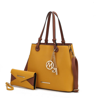 MKF Collection Kearny Women Tote Bag with Wallet by Mia k New Era Fashion LLc