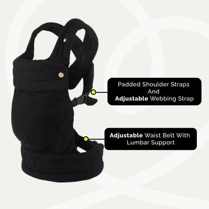 Ergonomic Baby Carrier Newborn to Toddler, Lightweight & Breathable Cotton Infant Carrier for Hands Free Comfort New Era Fashion LLc
