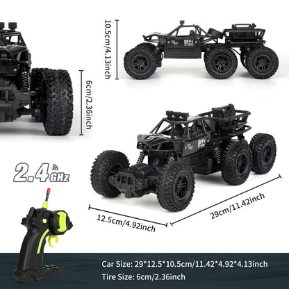 All-terrain Electric Toy Car, Alloy Car, 1:20 Scale Model Car, 2.4GHz R/ C Off-road Car, High-speed Car, with Headlights And Shock Absorption, Birthday Gifts for Kids Over 3 Years Old New Era Fashion LLc
