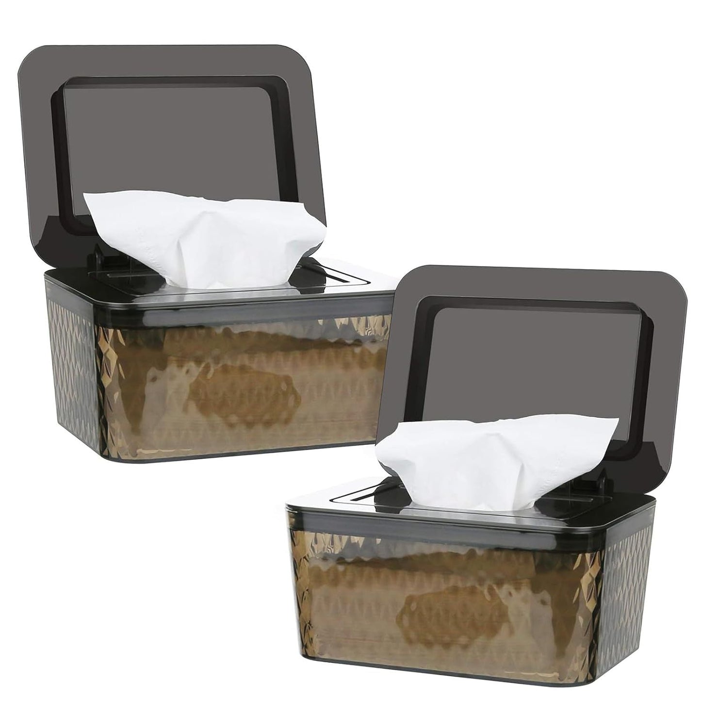 Wipes Dispenser, One-Handed Operation Wipe Holder for Baby & Adult, Seal-Designed Wipes Container for Bathroom Keep Diaper Wipes Fresh New Era Fashion LLc