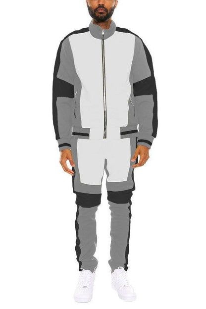 COLOR BLOCK TRACK SET New Era Fashion LLc