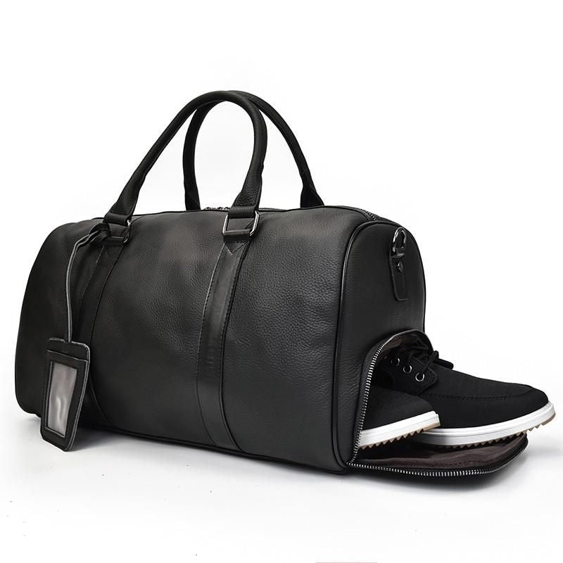 The Endre Weekender | Vintage Leather Duffle Bag New Era Fashion LLc