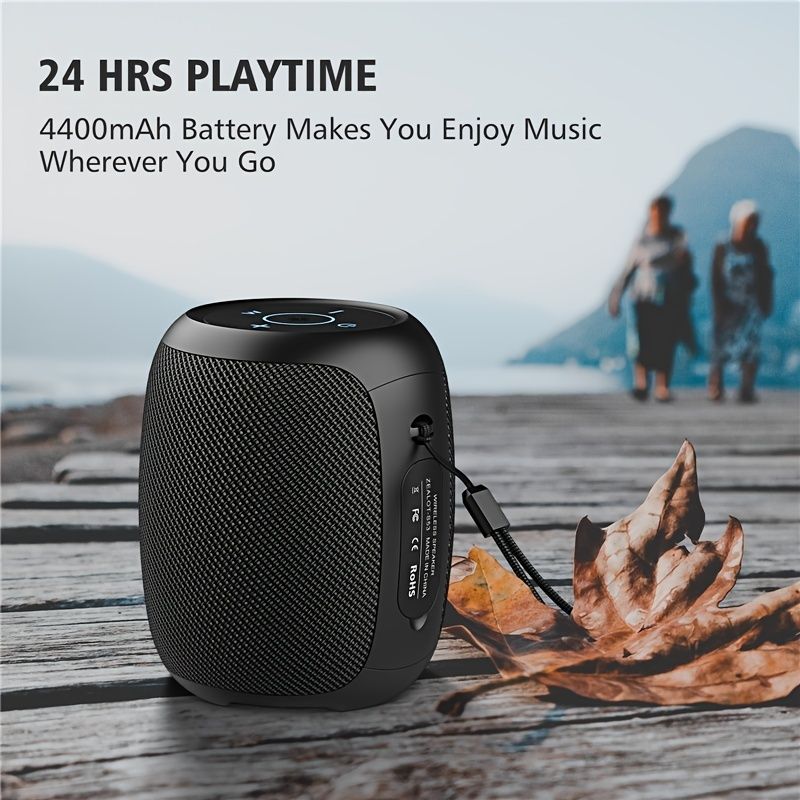 Zealot S53 Mini Speaker Portable Wireless Column Waterproof HIFI Lossless Sound Quality Stereo Subwoofer Loudspeaker; Christmas Gift For Women/Kids/Children/Men/Adults New Era Fashion LLc
