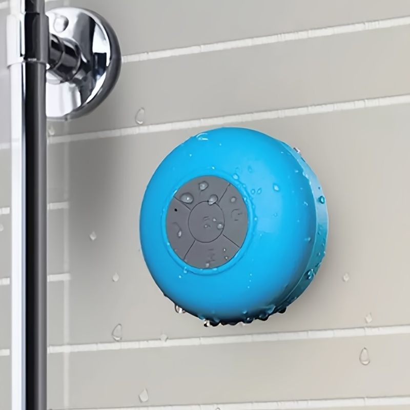 1PC Portable Speaker Wireless Waterproof Shower Speakers For Phone Subwoofer Hand Free Car Speaker Loudspeaker New Era Fashion LLc