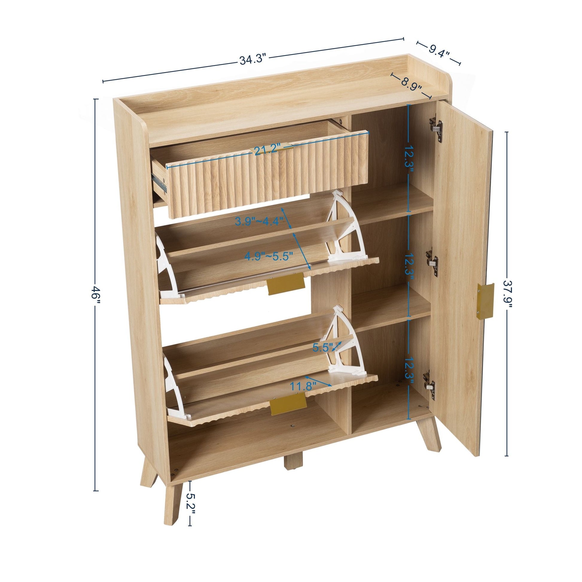 Shoe Storage Cabinet New Era Fashion LLc