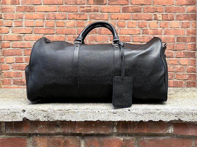 The Endre Weekender | Vintage Leather Duffle Bag New Era Fashion LLc