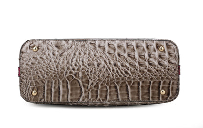 MKF Collection Autumn Crocodile Skin Tote Handbag with Wallet by Mia k New Era Fashion LLc