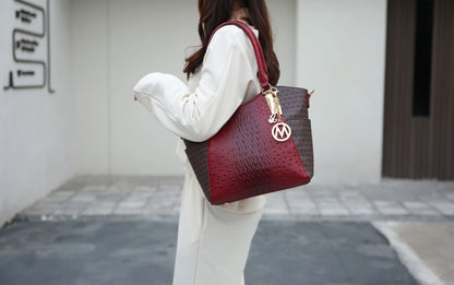 MKF Collection Kristal M Signature Tote Bag by Mia k New Era Fashion LLc