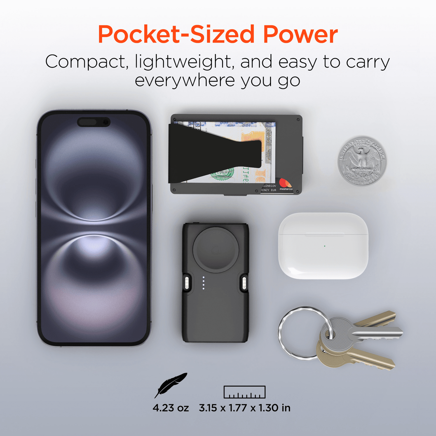 HyperGear Power Pack Nano 5000mAh Power Bank New Era Fashion LLc
