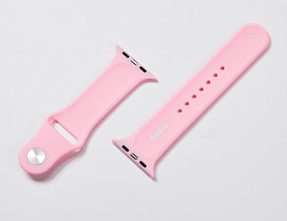 White Silicone Watch Band Made for Apple Watch - Large (42/44/45/49mm) New Era Fashion LLc