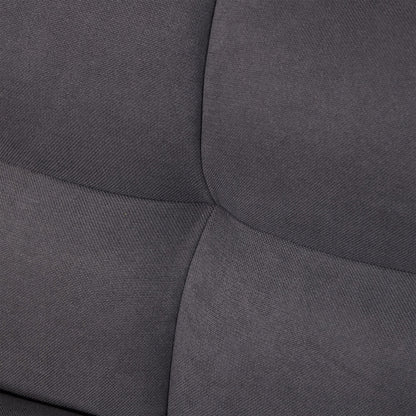 75" Flared Arm Convertible Sleeper Sofa-Dark Gray New Era Fashion LLc