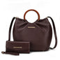 MKF Collection Leilani Vegan Leather Tote Bag with Wallet by Mia k New Era Fashion LLc