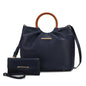 MKF Collection Leilani Vegan Leather Tote Bag with Wallet by Mia k New Era Fashion LLc