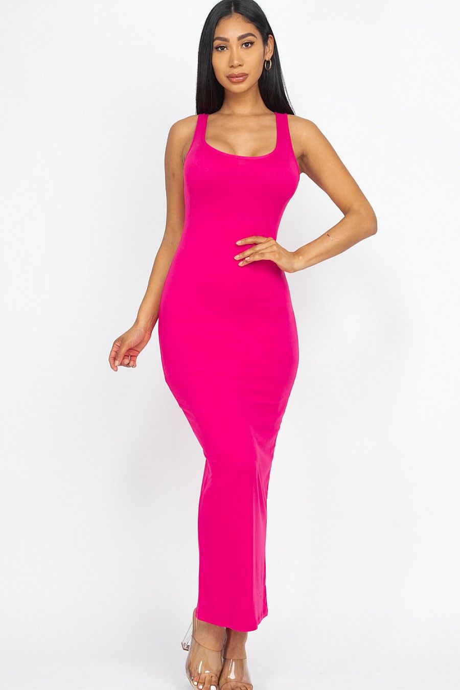 Sleeveless Basic Maxi Dress New Era Fashion LLc
