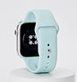 White Silicone Watch Band Made for Apple Watch - Large (42/44/45/49mm) New Era Fashion LLc