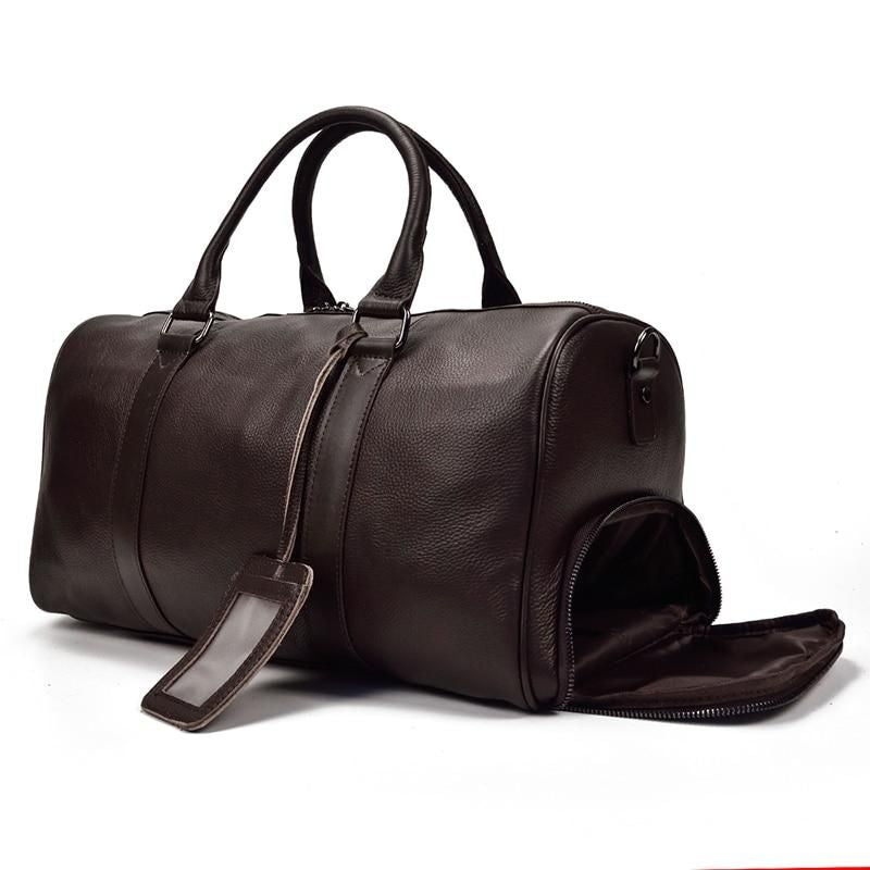 The Endre Weekender | Vintage Leather Duffle Bag New Era Fashion LLc