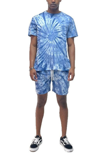 Tye Dye Shirt and Short Set New Era Fashion LLc
