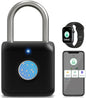 Fingerprint Padlock, Pothunder Smart Padlock, Locker Lock, Fingerprint Lock with APP Unlock, USB Rechargeable, Suitable for Gym Locker, Door New Era Fashion LLc