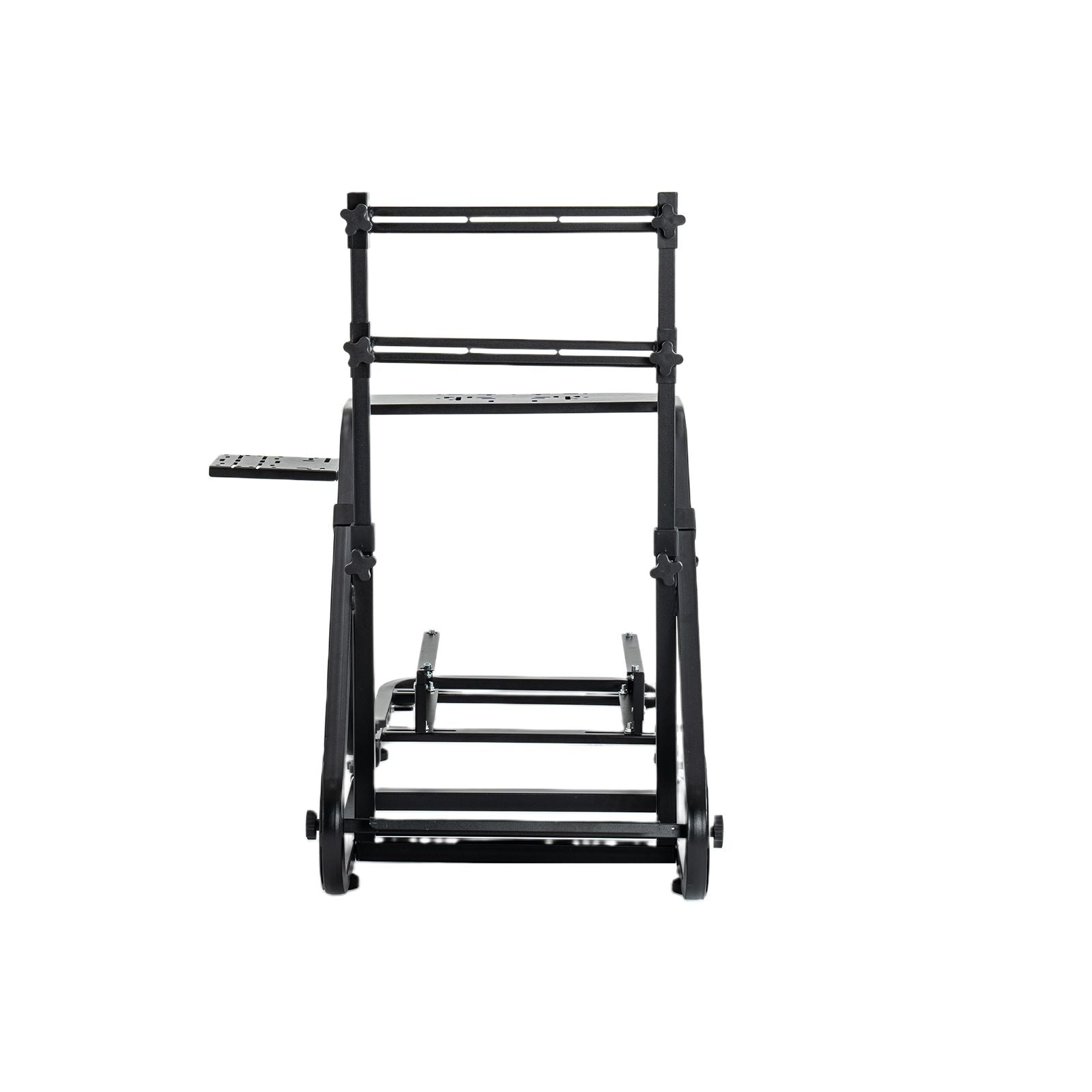 Enhanced and stable racing wheel cockpit, compatible with Fanatec, PXN, Thrustmaster, and Logitech adjustable driving simulators, excluding handbrake, pedals, and monitor -No self pick up New Era Fashion LLc