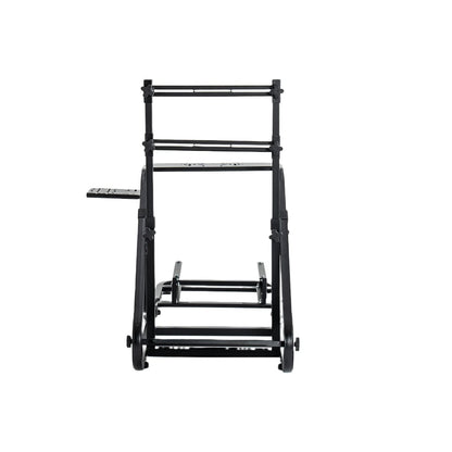 Enhanced and stable racing wheel cockpit, compatible with Fanatec, PXN, Thrustmaster, and Logitech adjustable driving simulators, excluding handbrake, pedals, and monitor -No self pick up New Era Fashion LLc